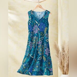 Gauze Flora Dress Petites Large